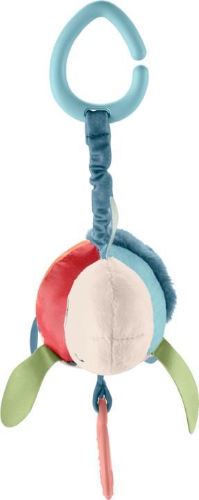 Immagine prodotto Fisher-Price Giocattolo da carrozzina Planet Friends Fleet Turtle con dettagli sensoriali per neonati