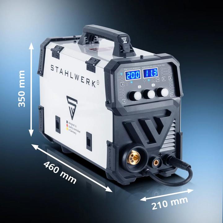 Actual product image Stahlwerk Welding device MIG MAG 200 Spot Puls Pro Combi device with spot function