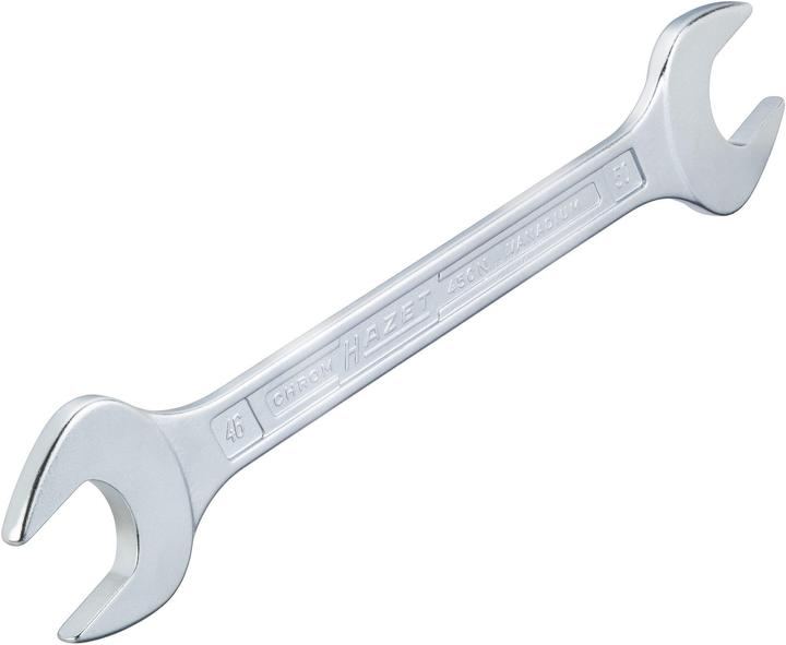 Actual product image HAZET Double open-end wrench 450N-30X32 ∙ Outside hexagon profile ∙ 30 x 32 mm (30 mm, 32 mm)
