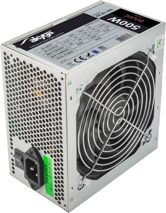 Produktbild Akyga Netzteil AK-B1-500 Basic 500W, DC 3,3 (500 W)