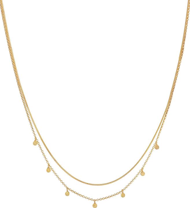 Produktbild Elli Layer-Look mit Plättchen (Sterling Silber, 42 cm)