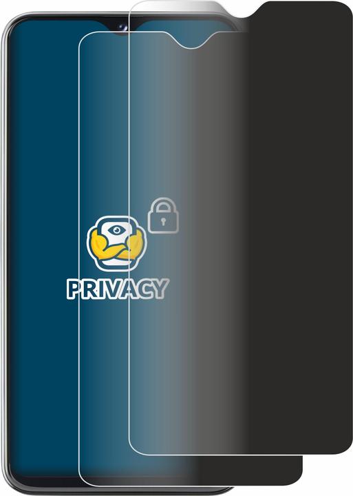 Actual product image BROTECT Anti-spy privacy film Blue light protection film (2 Piece, Samsung Galaxy A20e)