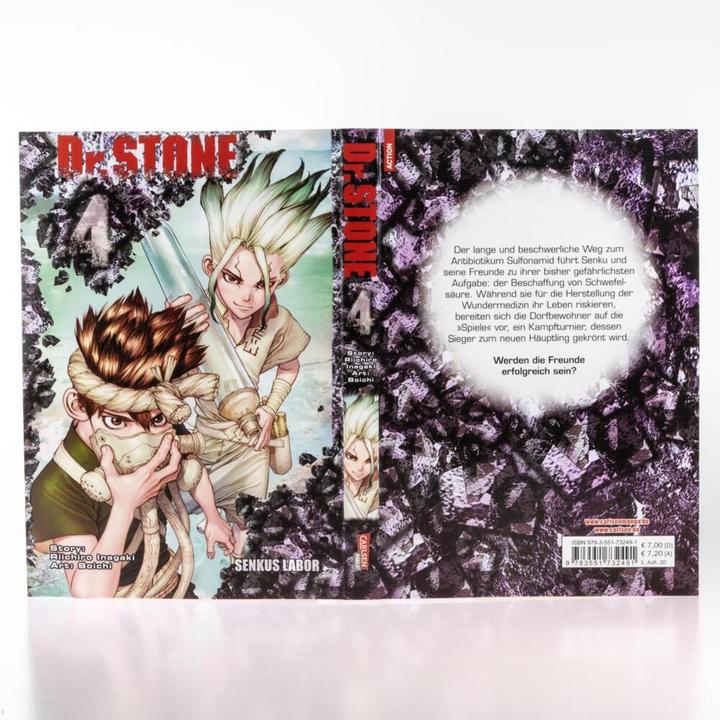 Immagine prodotto Dr. Stone 4 (Tedesco, Boichi, 2020)