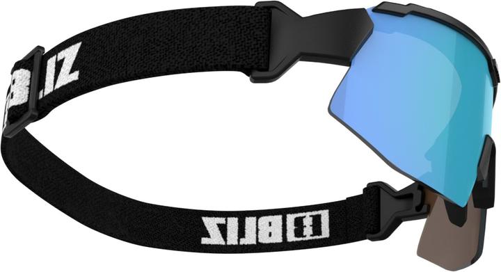 Actual product image Bliz Breeze (Matt Black, Brown w Blue multi, Orange)
