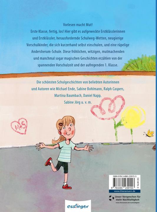 Actual product image Das Vorlesebuch für einen starken Schulstart (German, Patrick Maria Bienstein, Cornelia Franz, Barbara Zoschke, Kai Shaker, Sabine Jörg, Michael End, Christine Nöstlinger, Julia Breitenöder, Sabine Bohlmann, Edith Schreiber-Wicke, Martina Baumbach, Daniel Napp, Luise Holthausen, Susanne shining man, Ursel Scheffler, Ralph Caspers, 2024)
