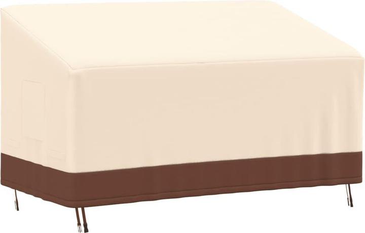 Produktbild VidaXL Abdeckung für 3-Sitzer-Bank Beige 159x84x56/81 cm 600D