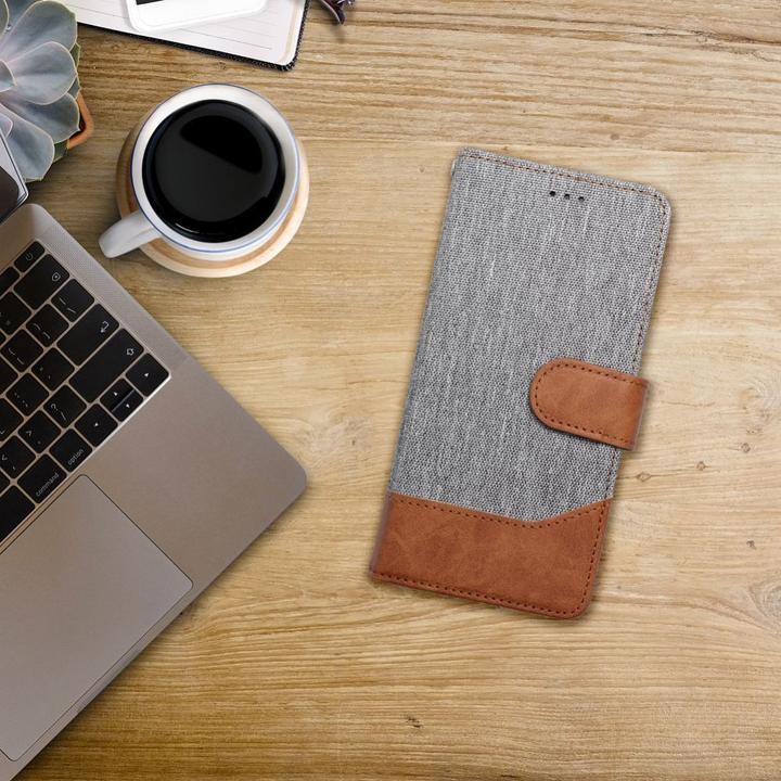 Image du produit OEM Book case JEANS Book for IPHONE 7 / 8 / SE 2020 / SE 2022 gray (Apple iPhone SE (2ème génération), Apple iPhone 7, Apple iPhone SE (3ème génération))