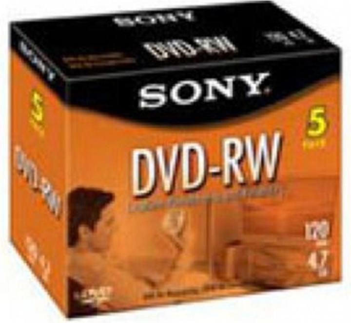 Image du produit Sony DVD-RW 4.7GB (5 x)