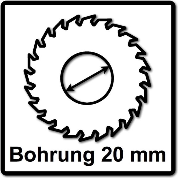 Immagine prodotto Bosch Professional Zubehör Lama per sega circolare a batteria PRO Wood, 136 x 1,5 x 20 mm