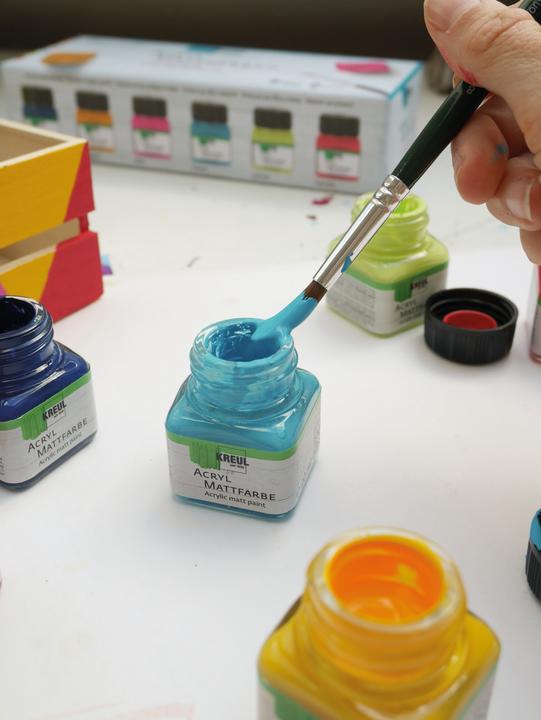 Produktbild Kreul Acryl Mattfarben Set (Bunt, 20 ml)