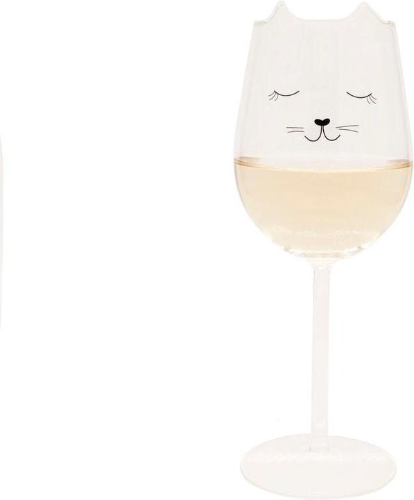 Produktbild Winkee Cat Wine Glass - Wine glass (Rotweingläser)