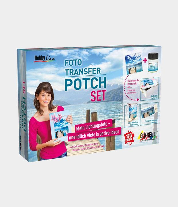 Actual product image I Am Creative Photo Transfer Potch Set (Transparent, 50 ml)