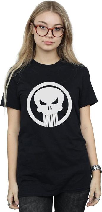Immagine prodotto The Punisher Skull Circle Maglietta Ampia Donna (M)