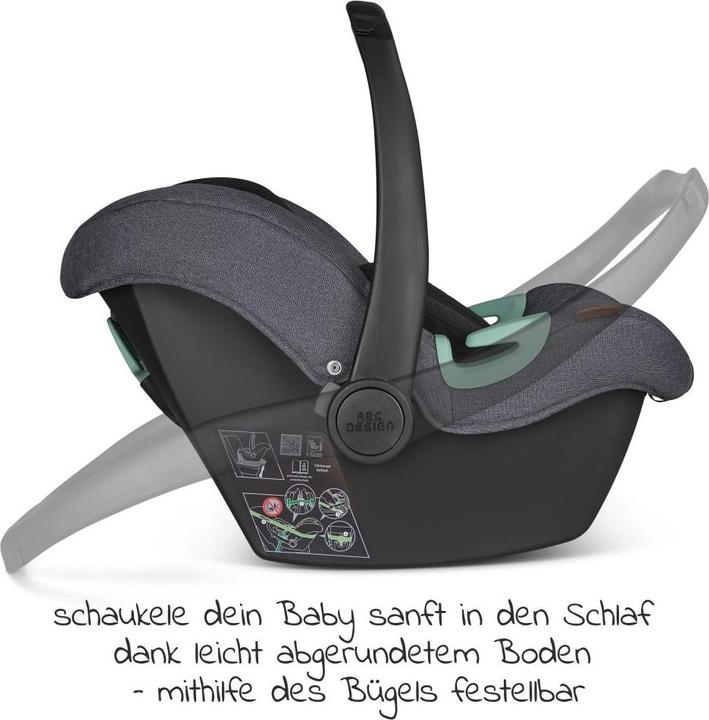 Produktbild ABC Design ABC Tulip Babyschale i-Size / 0 bis ca. 13 kg (Babyschale, ECE R129/i-Size Norm)