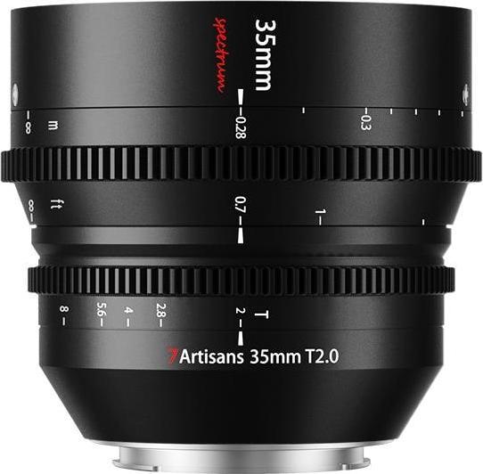Image du produit 7artisans Focale fixe 35mm T2.0 - Canon RF (Canon RF, Plein format)