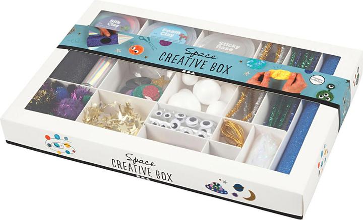 Produktbild Creativ Company Bastelset Kreativbox Weltraum 16-teilig