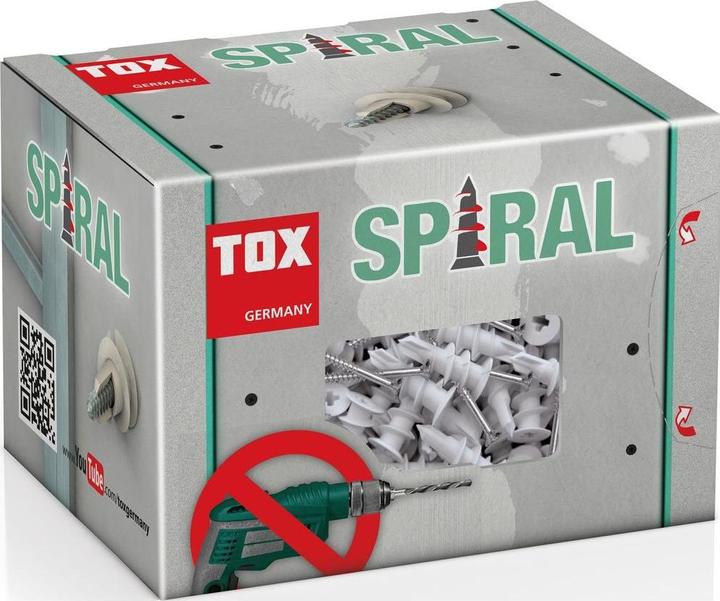 Image du produit Tox Ancrage pour plaque de plâtre 32 S, vis incluse, 4 pièces (4 pcs)