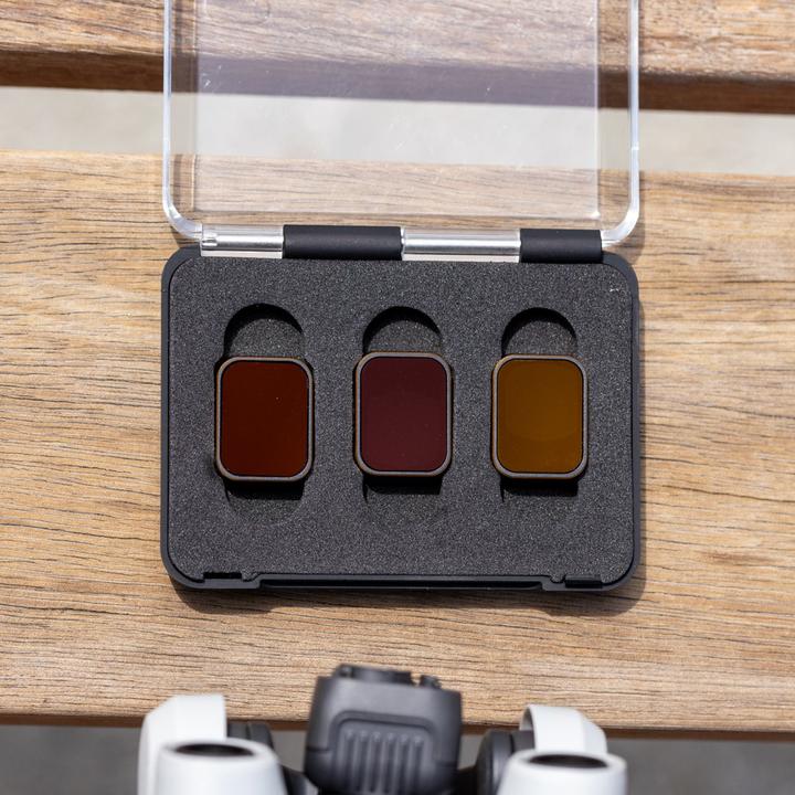 Actual product image PolarPro Cinema Filter Set of 3 Shutter (Drone lens, DJI Mini 3 Pro)