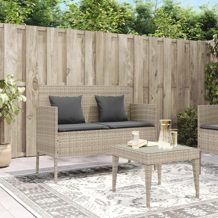 Actual product image VidaXL 10-piece garden lounge set with cushions