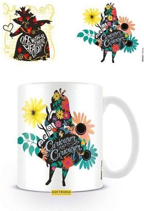 Image du produit Pyramid Mug Disney Alice in Wonderland Curiouser (315 ml)