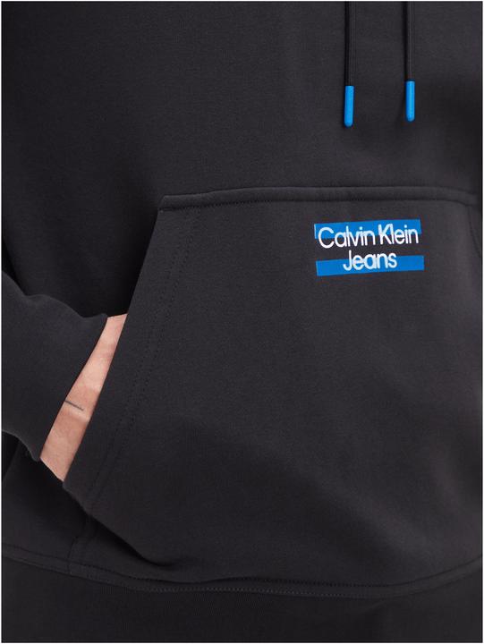 Immagine prodotto Calvin Klein Jeans Felpa con cappuccio a righe trasparenti - 89755 (S)
