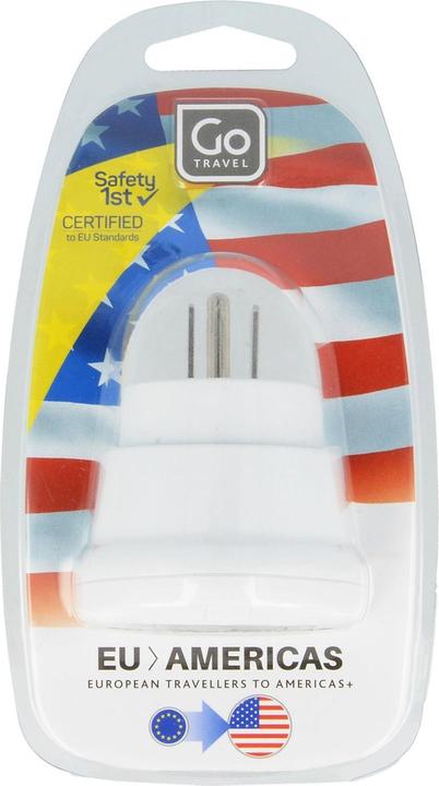 Actual product image Go Travel EU - USA Adaptor