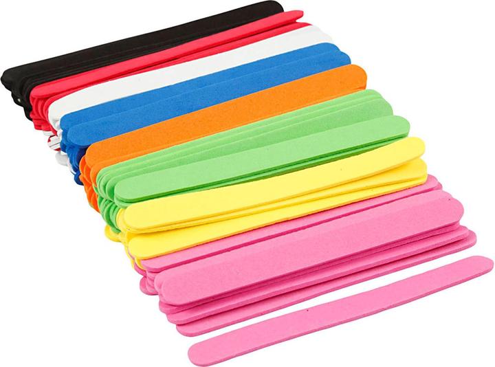 Immagine prodotto Creativ Company Set di gommapiuma bastoncini di ghiacciolo 120 pezzi, multicolore