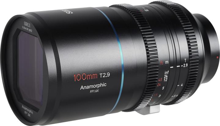 Productafbeelding Sirui Venus 100mm T2.9 1.6x anamorfe full frame lens (E-vatting) (Sony E, Volledig formaat)