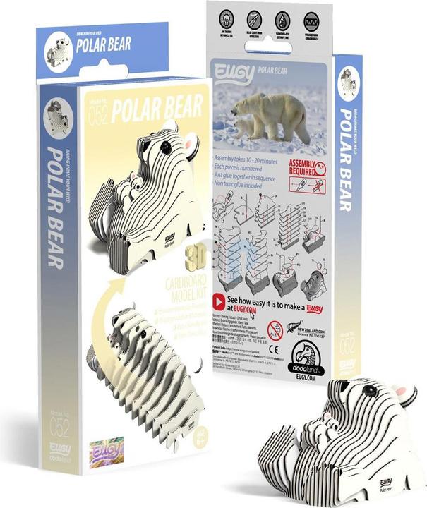 Immagine prodotto Eugy Set 3D Craft Orso Polare (MQ6)