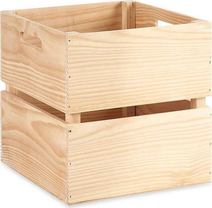 Produktbild Giftdecor offene Holzkiste 30 x 30 cm (30 x 30 x 30 cm, 27 l)