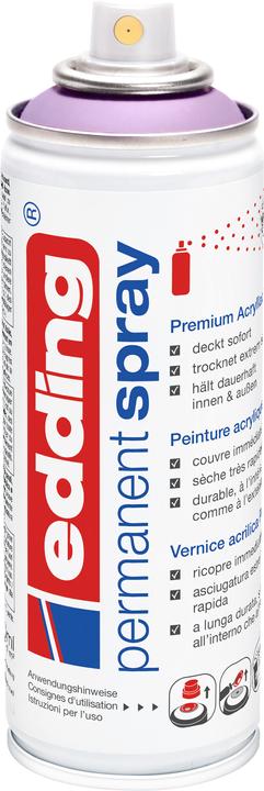 Actual product image Edding Acrylic Lacquer Spray Permanent (Violet, 0.20 l)