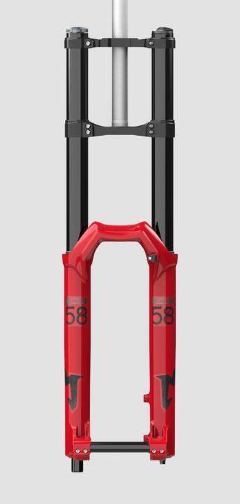 Immagine prodotto Marzocchi Bomber 58 Federgabel, 27.5", 203mm, Grip, 110x20mm, 28.6-30, gloss red (203 mm)