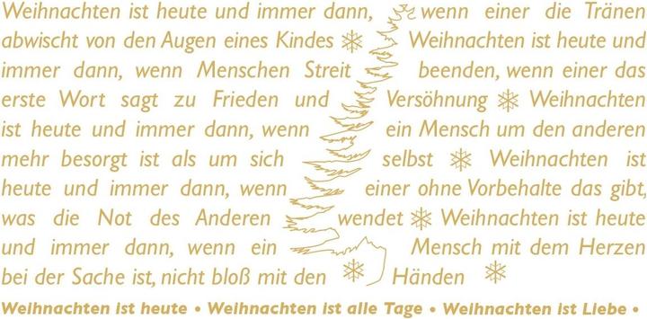 Nährwerte und Zutaten Hongler Kerze Wortlicht - Wann ist Weihnachten