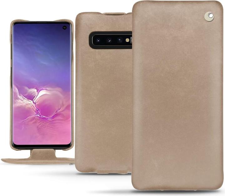 Productafbeelding Noreve Lederen omslag verticaal (Samsung Galaxy S10)