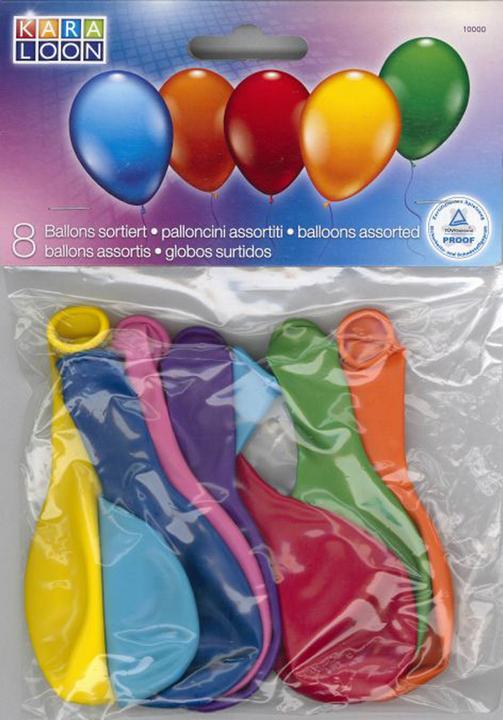 Produktbild Karaloon 8 Ballons bunt (1 x)