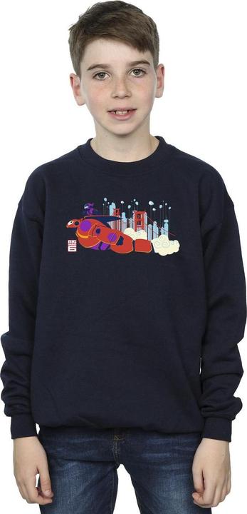 Produktbild Disney Big Hero 6 Baymax Hiro Bridge Sweatshirt Jungen (140, 146)