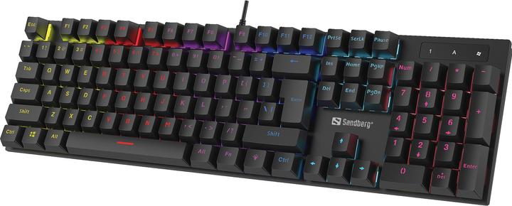 Sandberg Clavier mécanique gamer UK (ING. Int., Filaire)