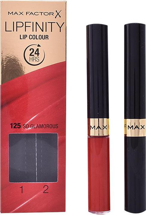 Actual product image Max Factor Lipfinity 24HRS (125 So Glamorous)