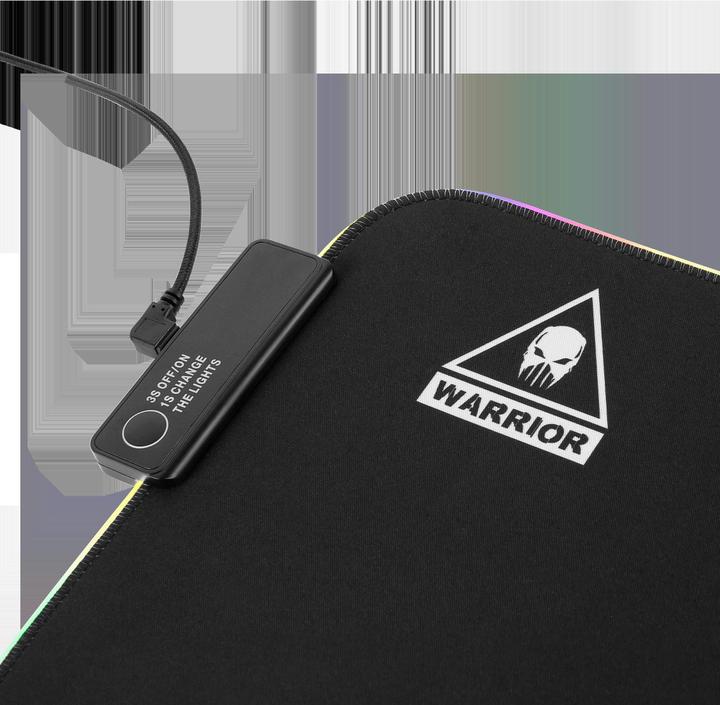Image du produit Krüger&Matz Tapis de souris et de clavier Warrior LED