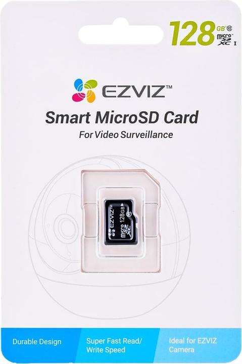 Actual product image EZVIZ Carte Micro SD 128Gb (128 GB, microSDXC, U3, UHS-I)