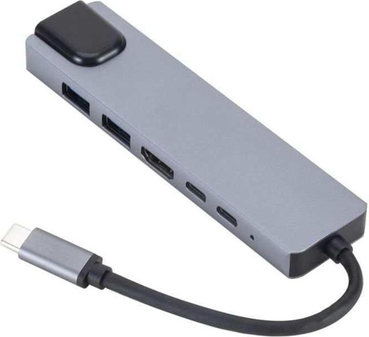 eSTUFF USB-C 6-in-1 Mobile Hub (USB-C, 6 Ports)