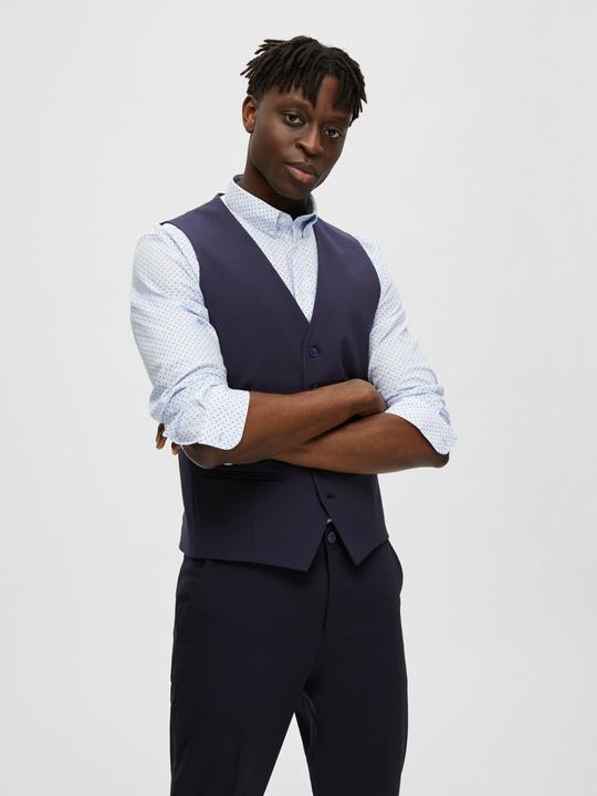 Actual product image Selected Homme Woven waistcoat (98)