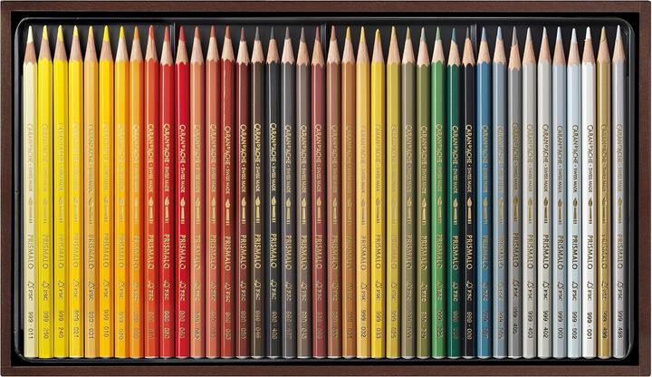 Produktbild Caran d'Ache Prismalo Aquarelle Holzkoffer (Mehrfarbig, Holz, 80 x)