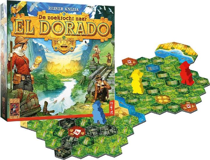Image du produit 999Games Le jeu de société "A la recherche de l'Eldorado". (Néerlandais)