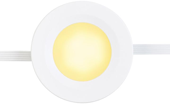 Actual product image Lunartec Set of 4 extension lights for LED under-cabinet lights ULA-100 (RGBW, 7 cm)