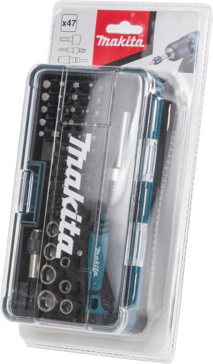 Actual product image Makita Ratchets and Bit set (Hexagon socket TX M10, Hexagon socket TX M15, Hexagon socket TX M20, Hexagon socket TX M30, Cross Phillips PH M1, Cross Phillips PH M2, Cross Pozidriv PZ M1, Cross Pozidriv PZ M2, Cross Phillips PH M3, Hexagon socket TX M40)