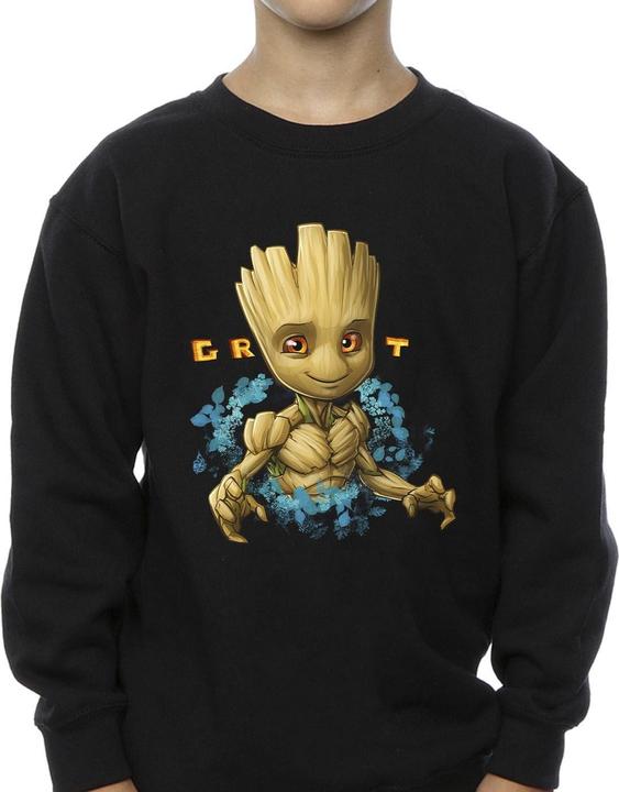 Immagine prodotto Guardians of the Galaxy Groot Flowers Felpa Ragazzi (152, 158)