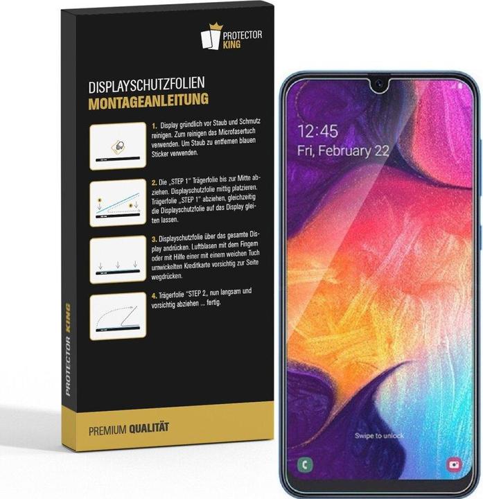 Produktbild Protectorking 2x Displayschutzfolie matt Anti-Reflex entspiegelt (2 Stück, Samsung Galaxy A51)