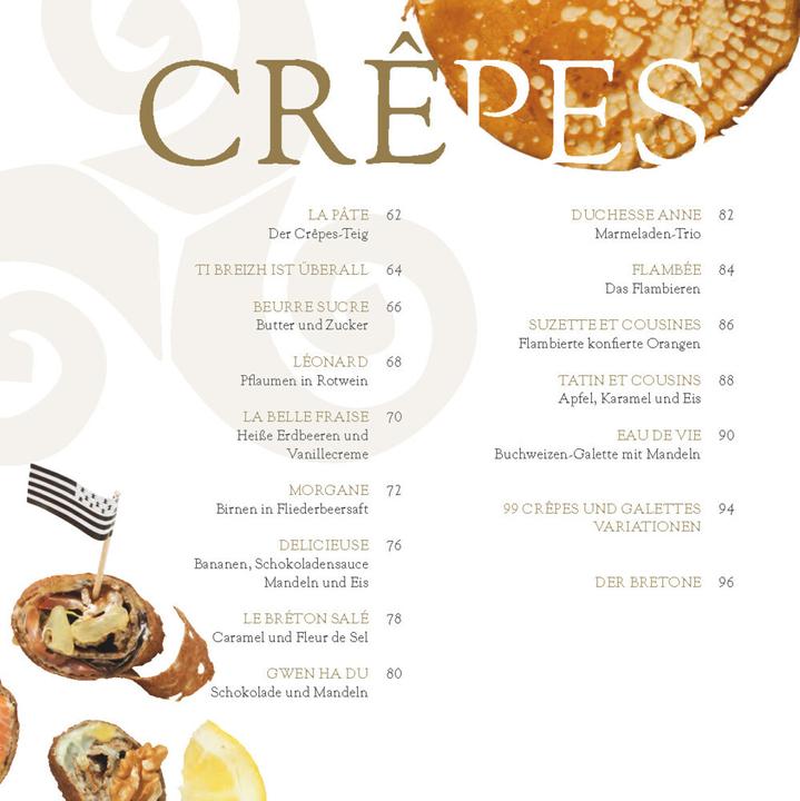 Produktbild Crêpes & Galettes (Deutsch, Hervé Kerourédan, 2016)