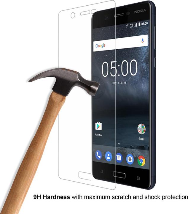 Immagine prodotto Eiger EGSP00133 Protettore di schermo del telefono cellulare Anti-Glare Screen Protector Nokia (e) (1 Pezzo/i, Nokia 5)